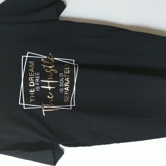 SBC The Hustle Short Sleeve Crew Neck Black T-Shirt - Picture 5 of 6